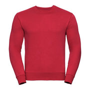 Russell Europe Set-In Sleeve Sweatshirt - Classic Red