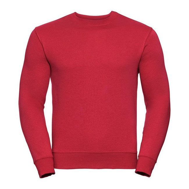 Russell Europe Set-In Sleeve Sweatshirt - Classic Red