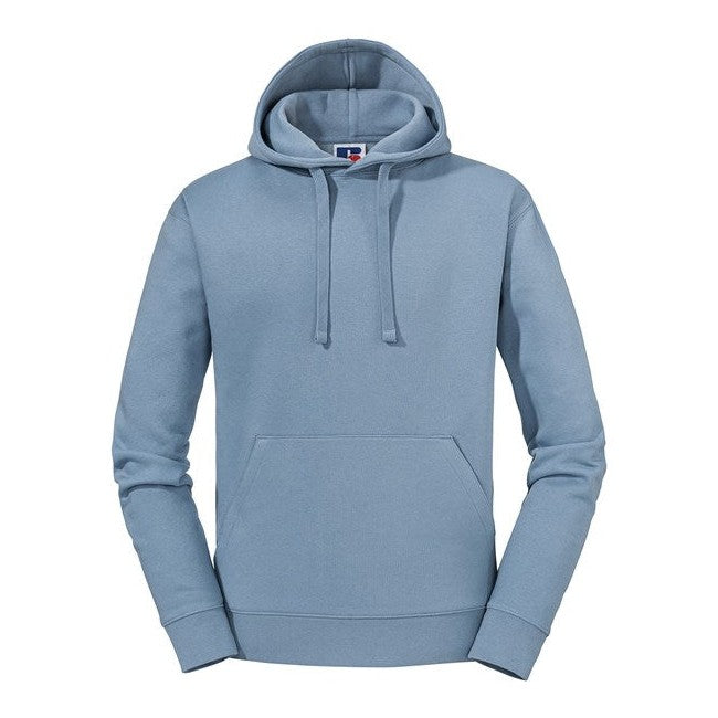 Russell Europe Authentic Hooded Sweatshirt - Mineral Blue