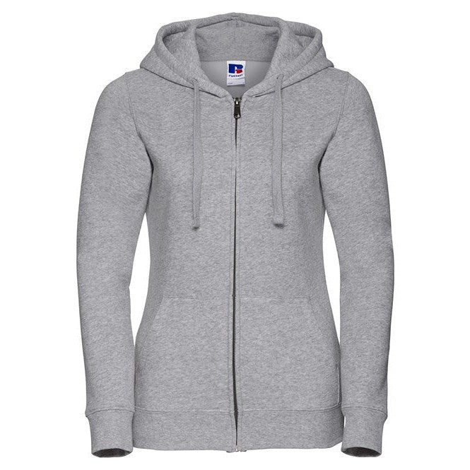 Russell Europe Women's Authentic Zipped Hooded Sweatshirt