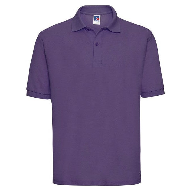 Russell Europe Classic Polycotton Polo - Purple