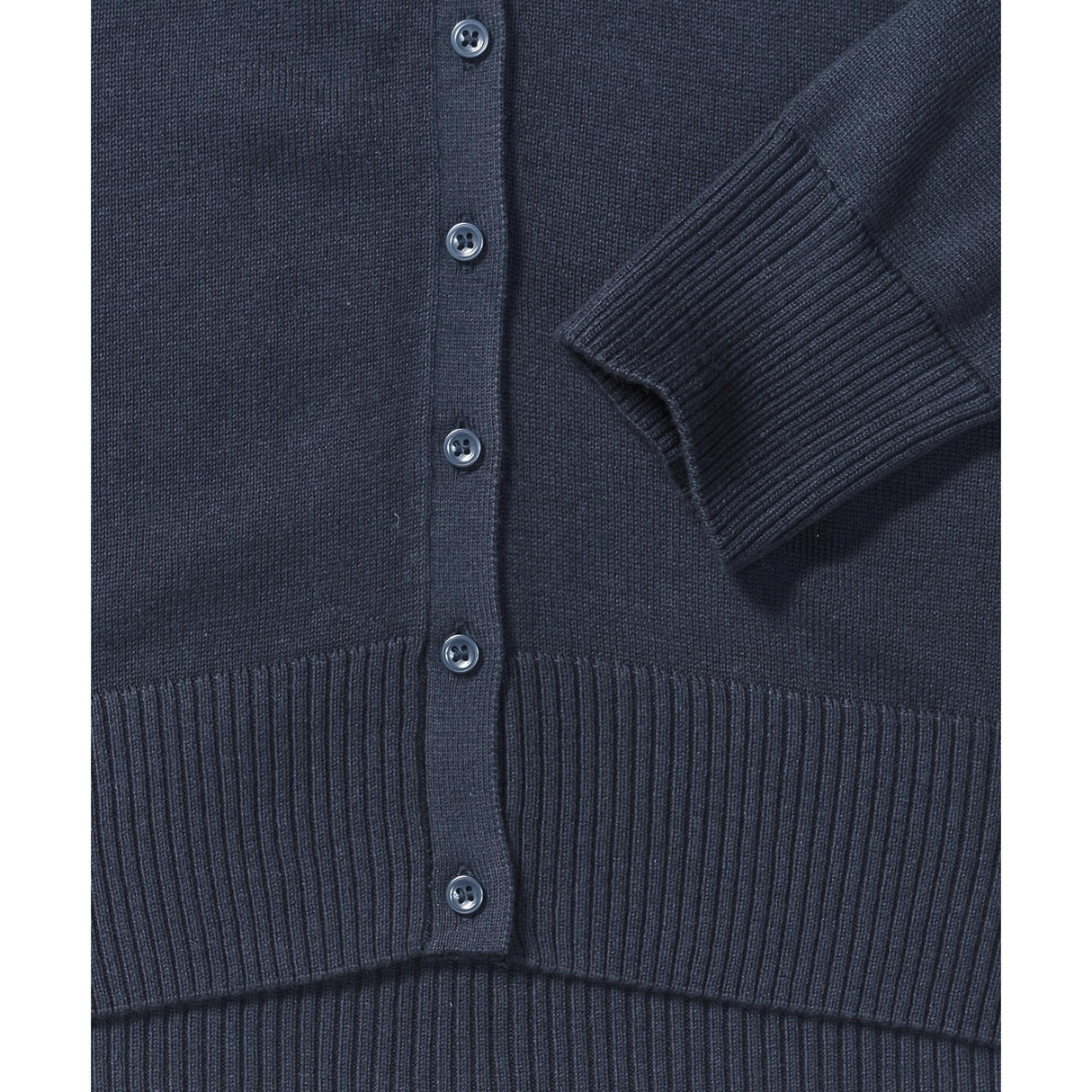 Russell Collection Women's V-Neck Knitted Cardigan