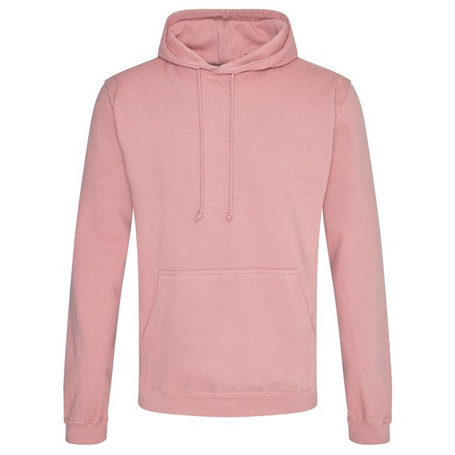 Awdis Just Hoods College Hoodie - Dusty Pink