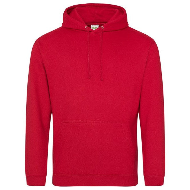 Awdis Just Hoods College Hoodie - Fire Red*