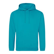 Awdis Just Hoods College Hoodie - Lagoon Blue