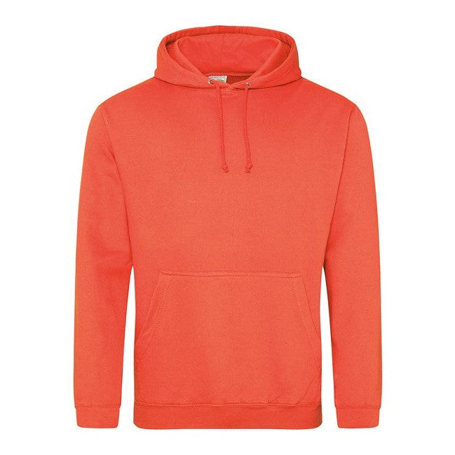 Awdis Just Hoods College Hoodie - Soft Red