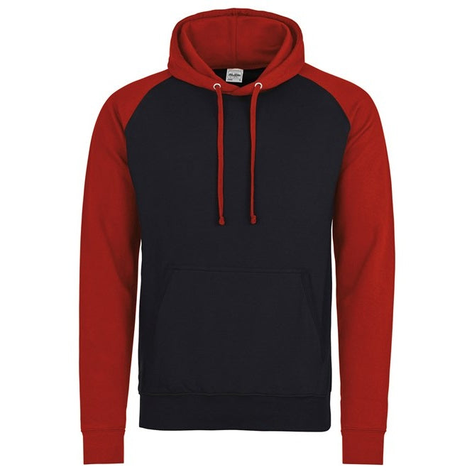 Awdis Just Hoods Baseball Hoodie