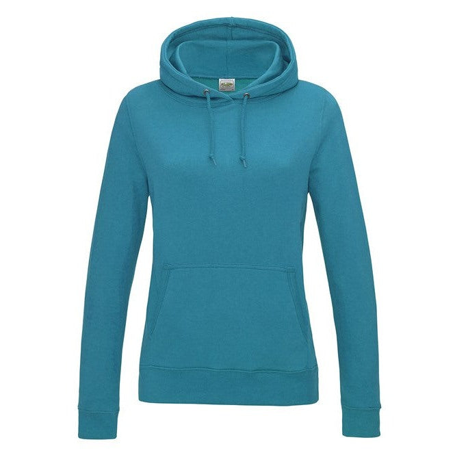 Awdis Just Hoods Women's College Hoodie - Hawaiian Blue