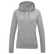 Awdis Just Hoods Women's College Hoodie - Heather Grey