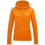 Awdis Just Hoods Women's College Hoodie - Orange Crush