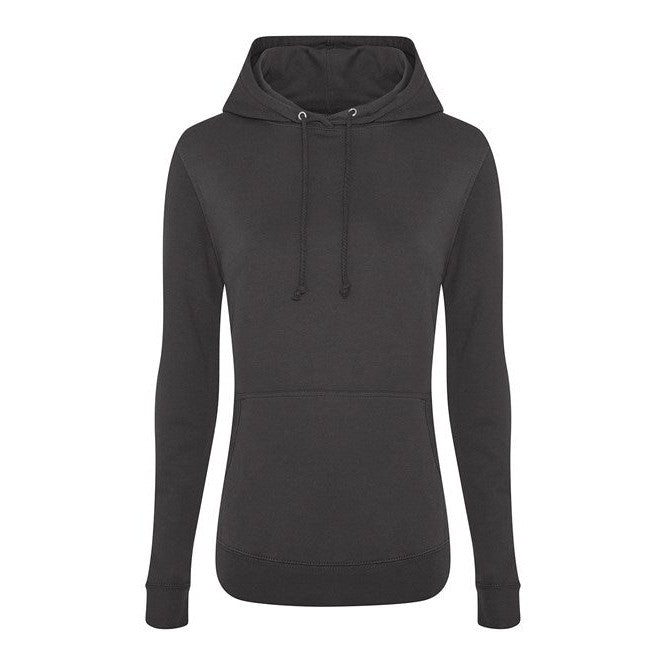 Awdis Just Hoods Women's College Hoodie - Storm Grey