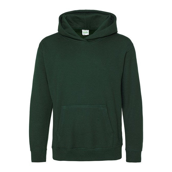 Awdis Just Hoods Kids Hoodie - Forest Green