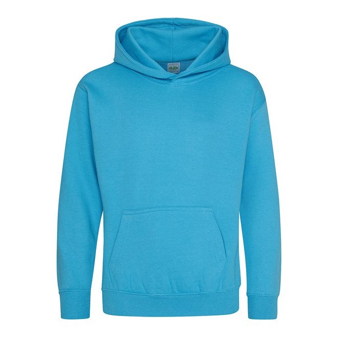Awdis Just Hoods Kids Hoodie - Hawaiian Blue