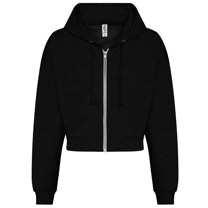 Awdis Just Hoods Women's Fashion Cropped Zoodie