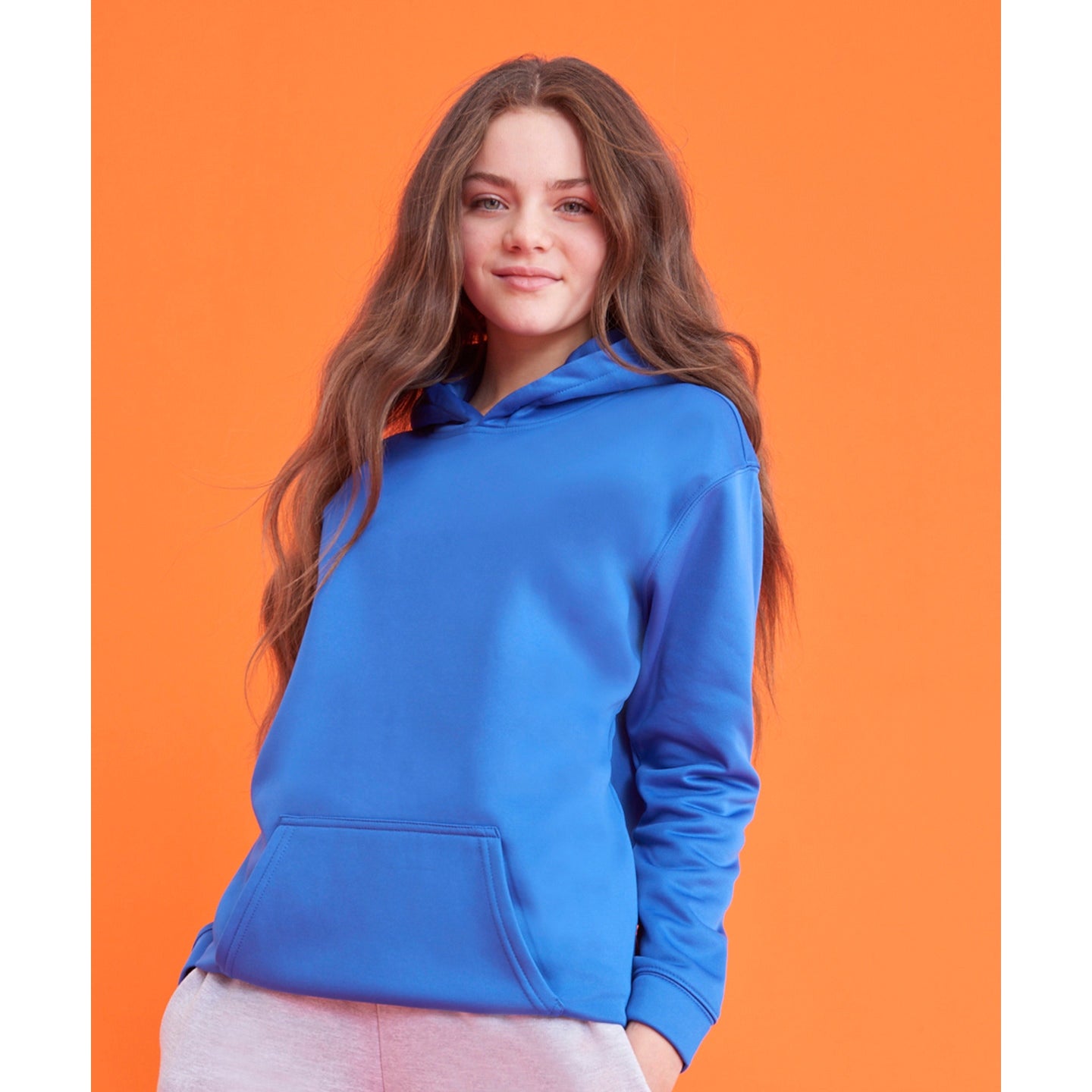 Awdis Just Hoods Kids Sports Polyester Hoodie