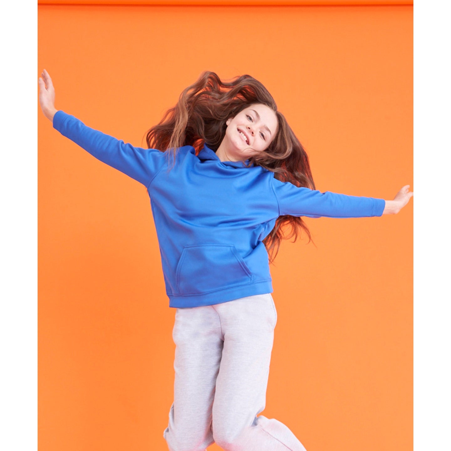 Awdis Just Hoods Kids Sports Polyester Hoodie