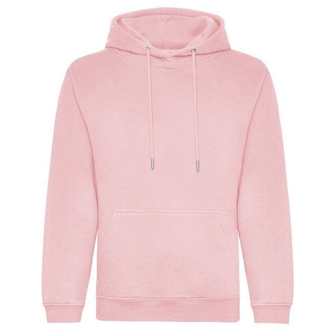 Awdis Just Hoods Organic Hoodie - Baby Pink