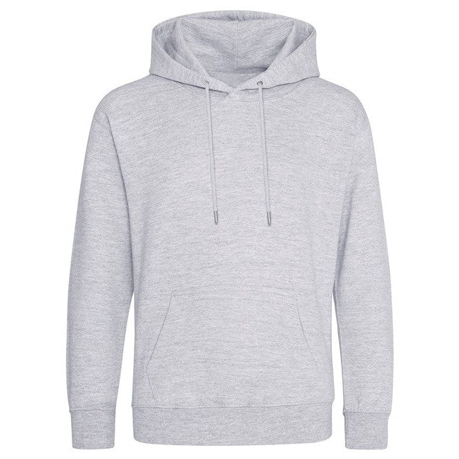 Awdis Just Hoods Organic Hoodie - Heather Grey