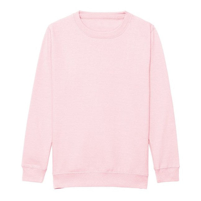 Awdis Just Hoods Kids Awdis Sweatshirt - Baby Pink