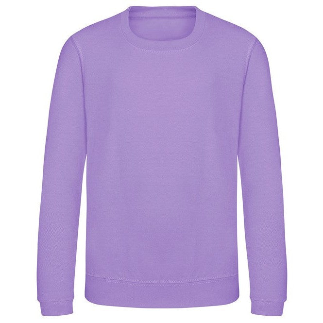 Awdis Just Hoods Kids Awdis Sweatshirt - Digital Lavender