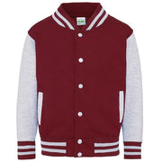 Awdis Just Hoods Kids Varsity Jacket