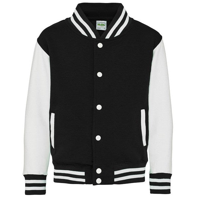 Awdis Just Hoods Kids Varsity Jacket