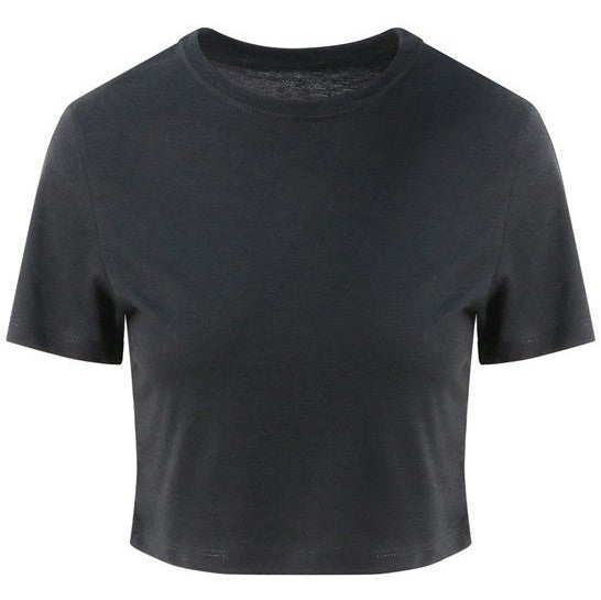 Awdis Just T's Women's Triblend Cropped T