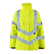 Supertouch Ladies Hi Vis Yellow Kamela Padded Jacket