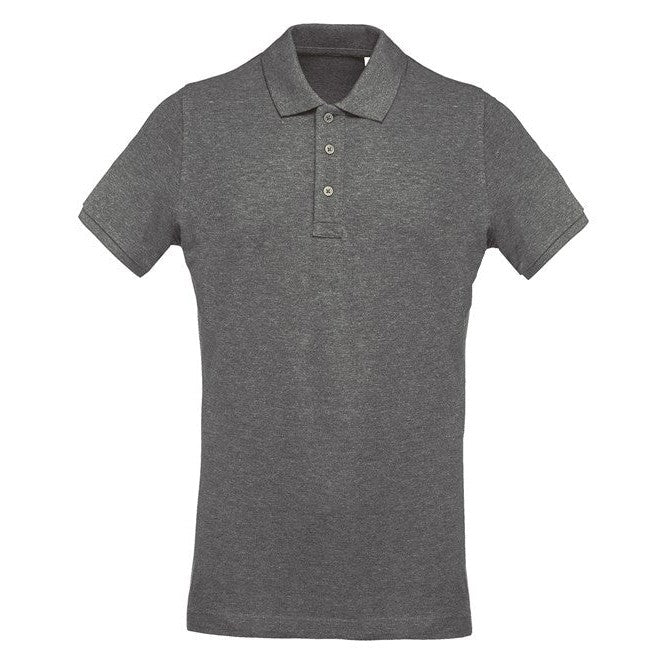 Kariban Men's Organic Piqué Short-Sleeved Polo Shirt