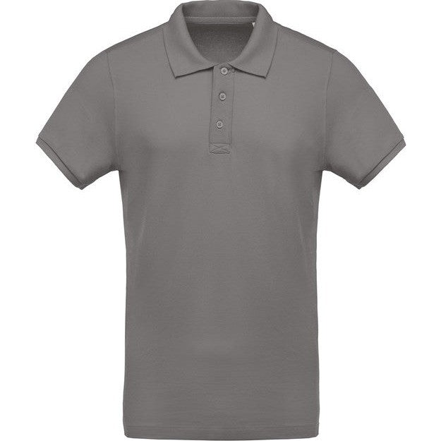 Kariban Men's Organic Piqué Short-Sleeved Polo Shirt
