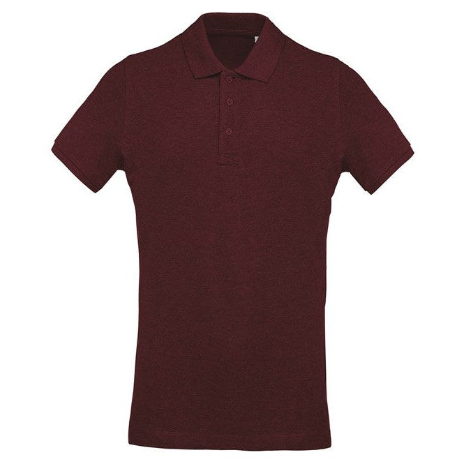 Kariban Men's Organic Piqué Short-Sleeved Polo Shirt