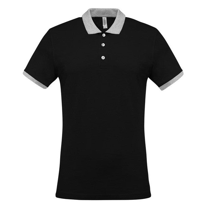 Kariban Two-Tone Piqué Polo Shirt