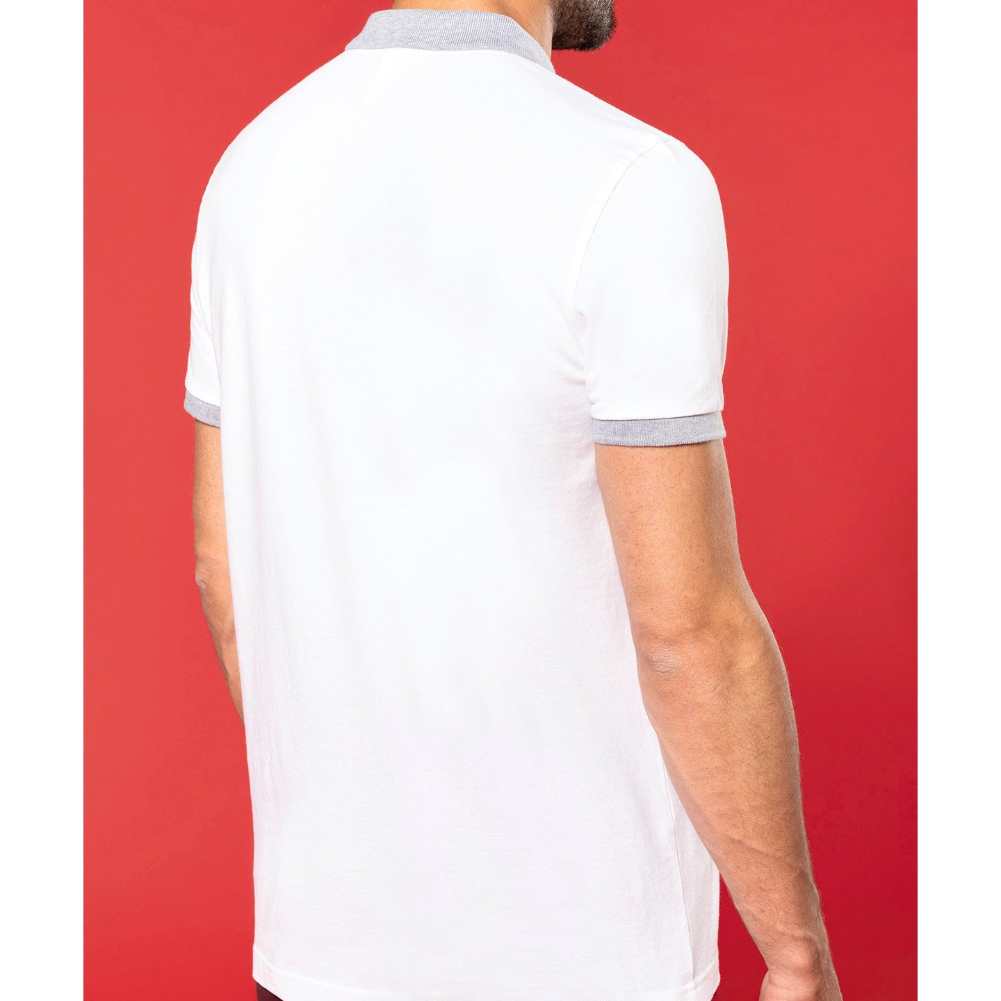 Kariban Two-Tone Piqué Polo Shirt