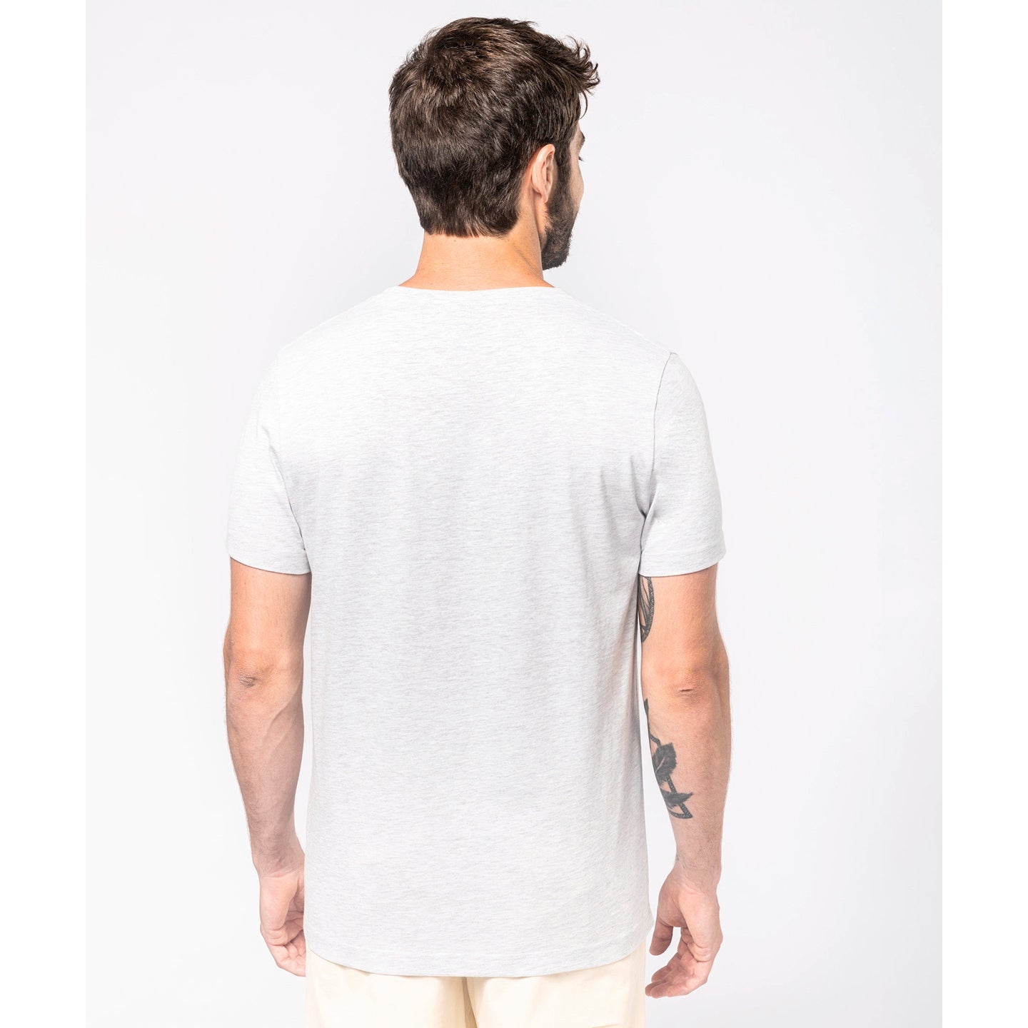 Kariban Men's Short-Sleeved V-Neck T-Shirt