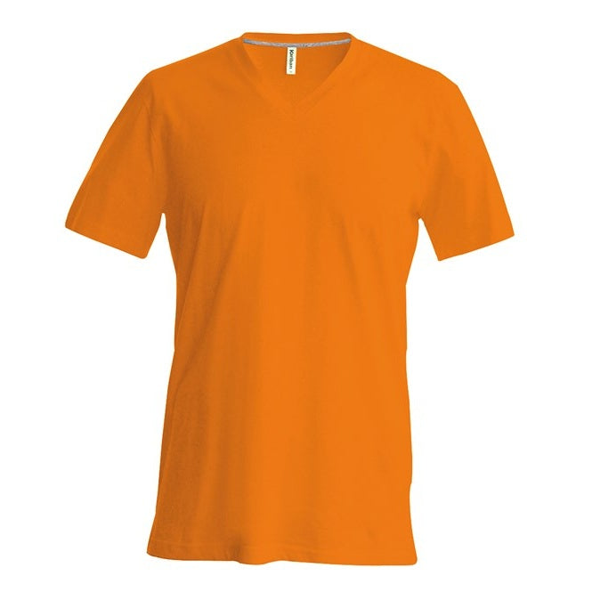 Kariban Men's Short-Sleeved V-Neck T-Shirt