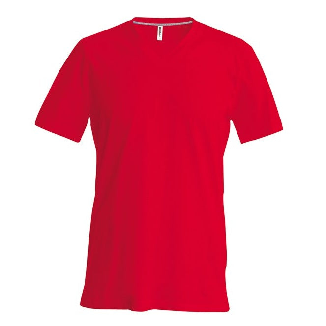 Kariban Men's Short-Sleeved V-Neck T-Shirt