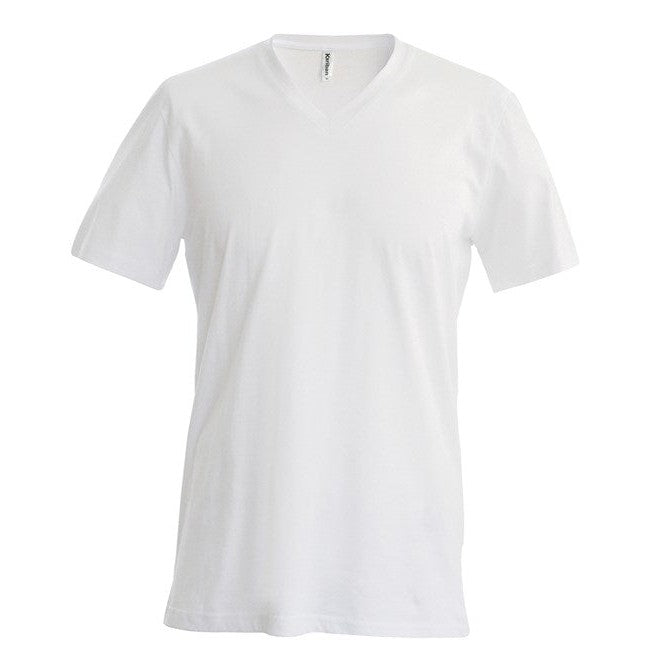 Kariban Men's Short-Sleeved V-Neck T-Shirt