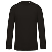 Kariban Men's Organic Cotton Crew Neck Raglan Sleeve Sweatshirt