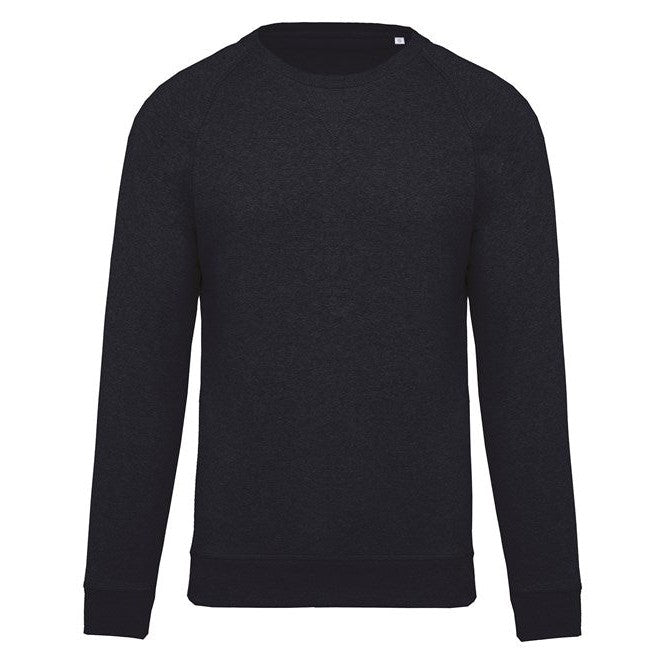 Kariban Men's Organic Cotton Crew Neck Raglan Sleeve Sweatshirt