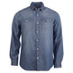 Kariban Men's Long-Sleeved Denim Shirt