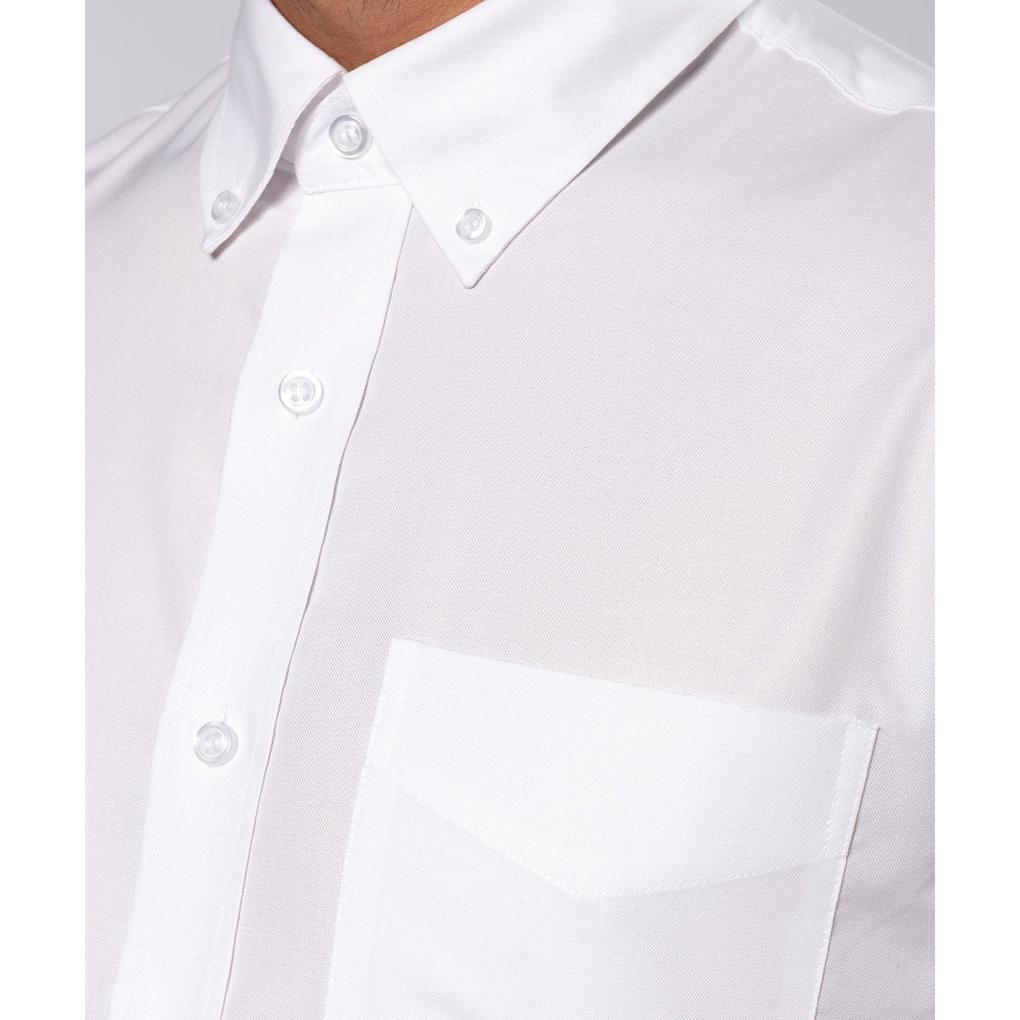 Kariban Men's Short-Sleeved Oxford Shirt