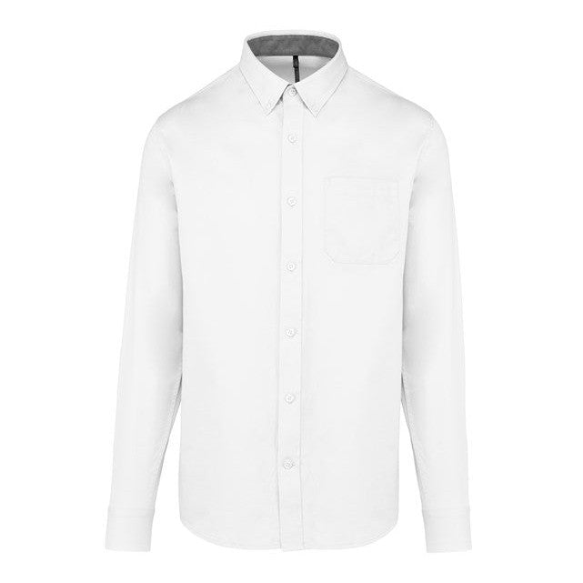 Kariban Men's Nevada Long Sleeve Cotton Shirt