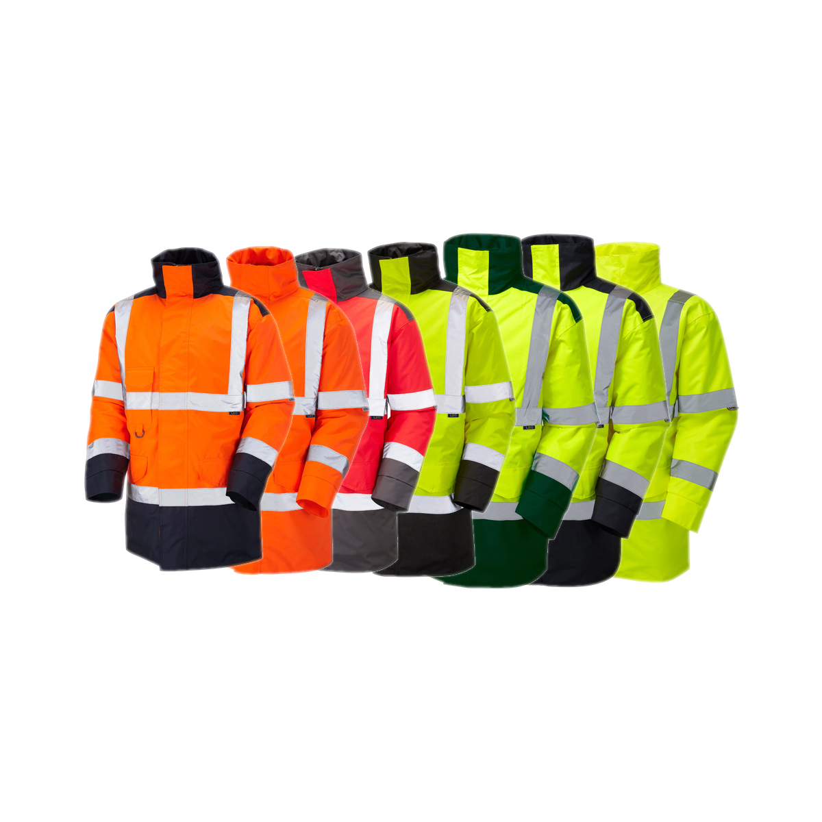 Leo Workwear TAWSTOCK Leo EcoViz 4K Baffle Lined Anorak