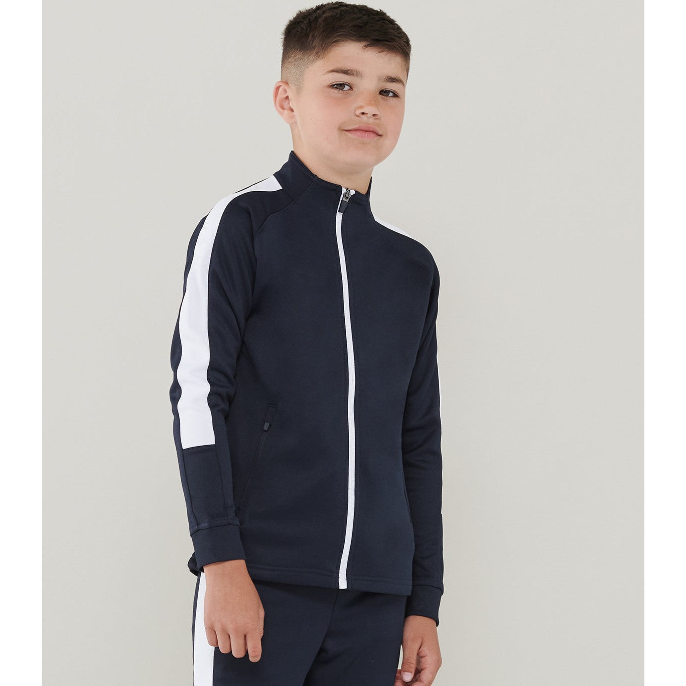 Finden & Hales Kids Knitted Tracksuit Top