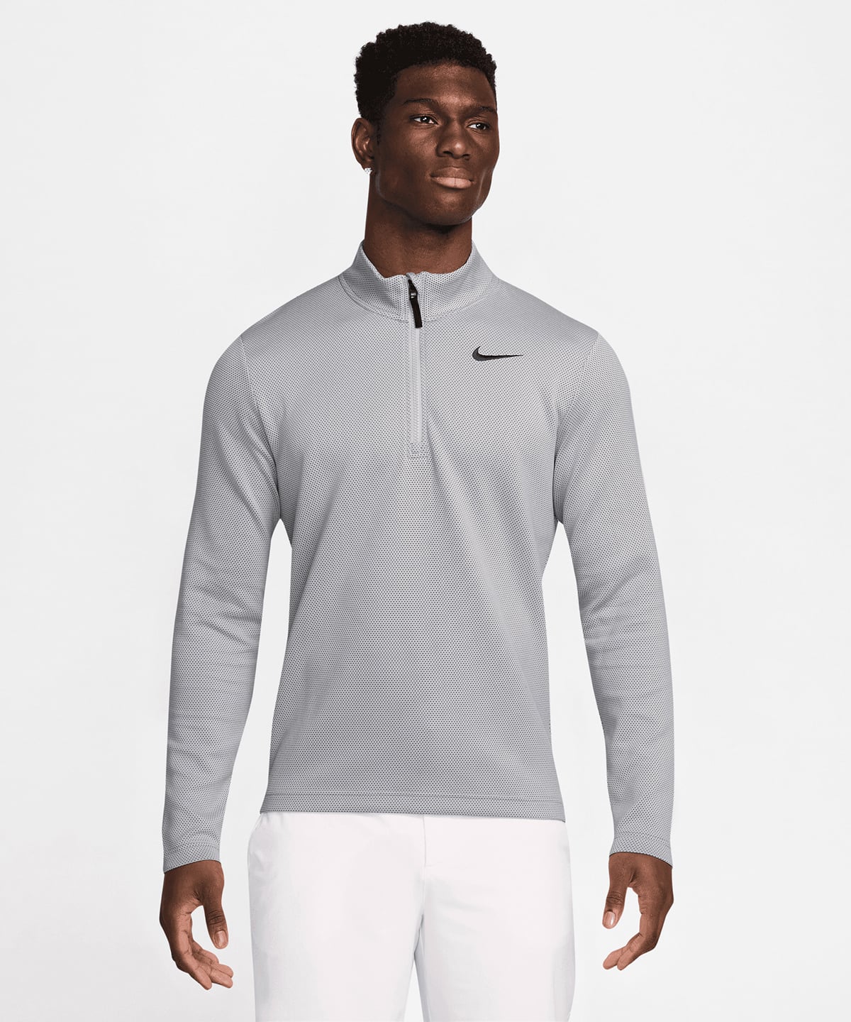 Nike NK396 Nike Dri-Fit Victory Therma Flex Half-Zip Top