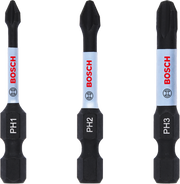 Bosch Professional Impact Control Set - PH1/2/3, 50mm, 3 Pieces
