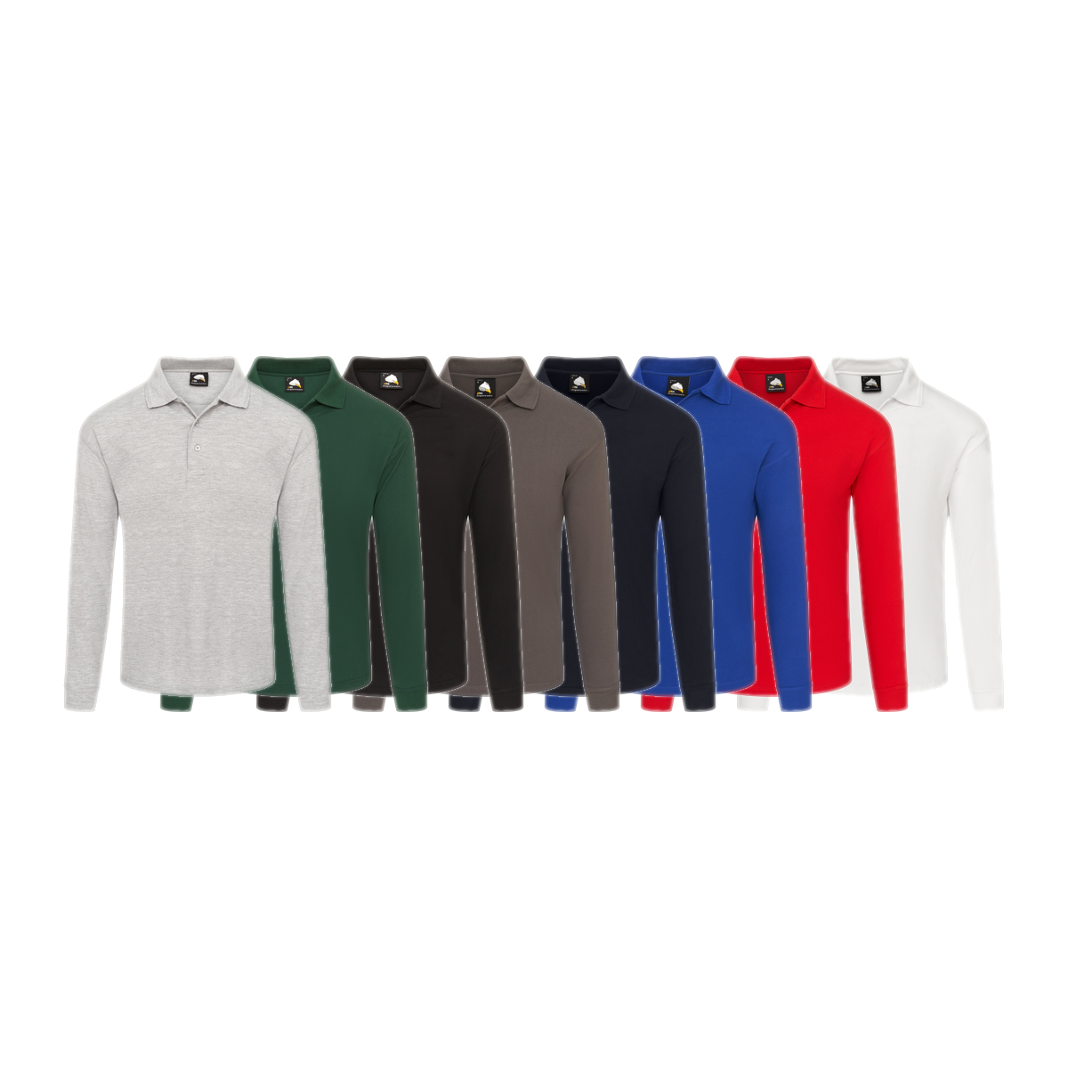 Orn Clothing Weaver Long Sleeved Poloshirt