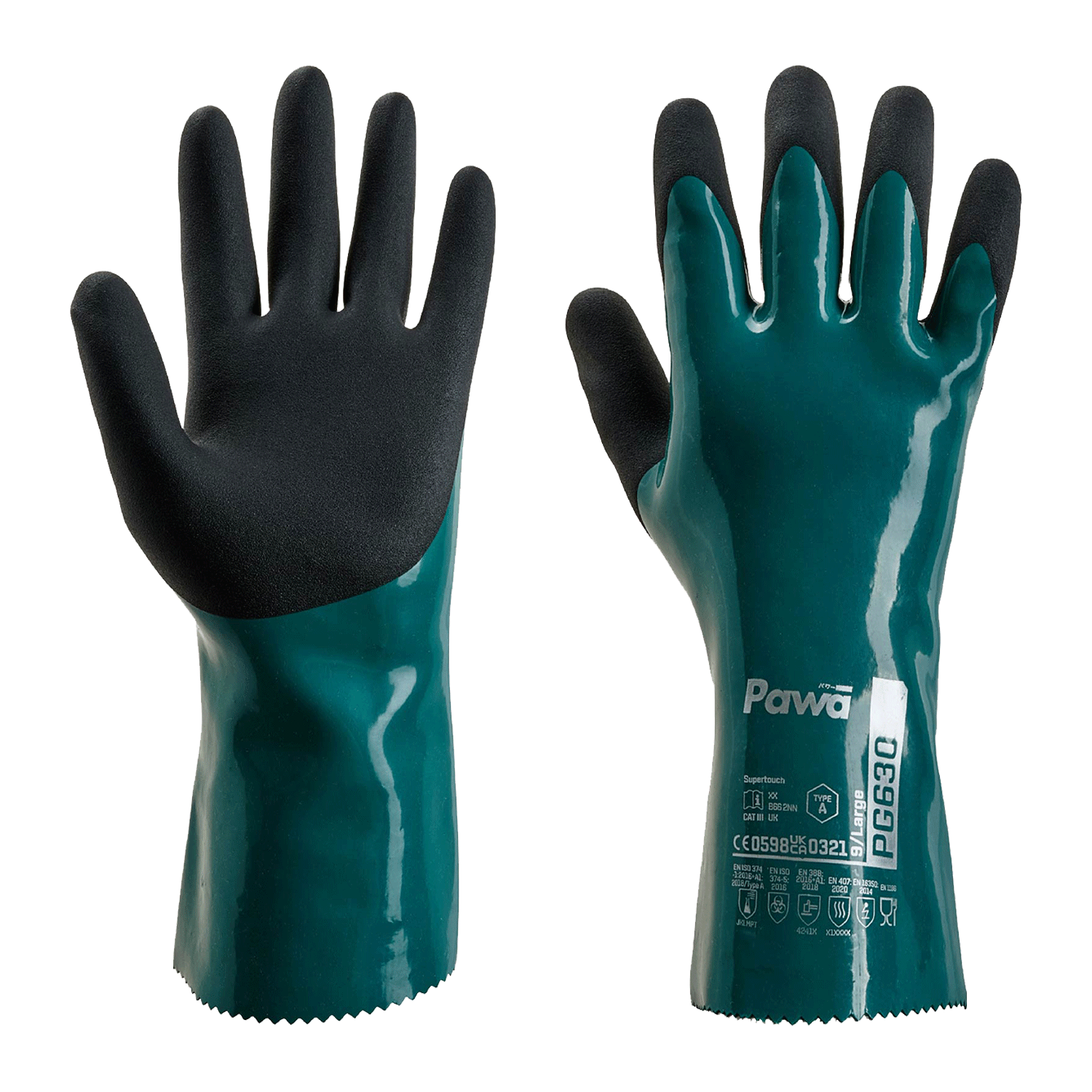Pawa PG630 Type A Chemical Resistant Heavy-Duty Gauntlet