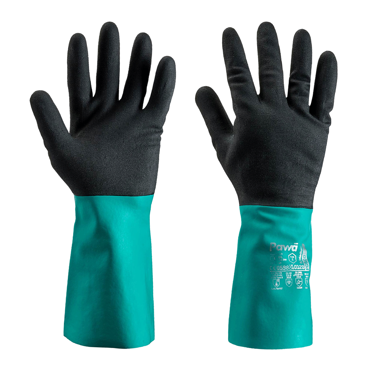 Supertouch Pawa PG600 Nitrile/Neoprene Type A Chemical Glove