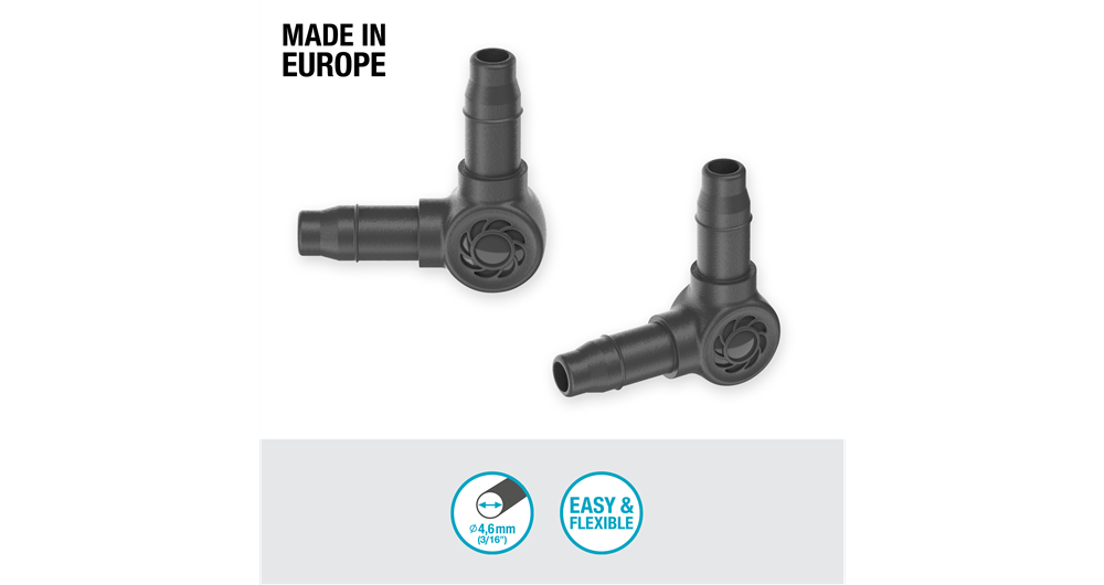 Gardena L-Joint 4,6 mm 3/16"
